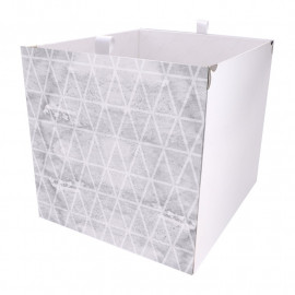 Kallax Box Dreieckmix Grau 