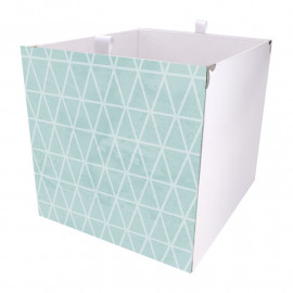 Kallax Box Dreieckmix Mint 