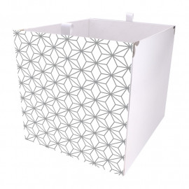 Kallax Box Geo Stern Weiss  Kallax Box Geo Stern Weiss