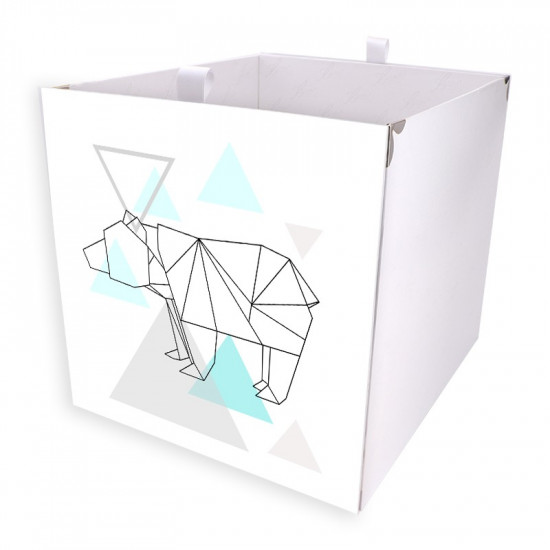 Kallax Box Geometric Bär farbig  Kallax Box Geometric Bär farbig