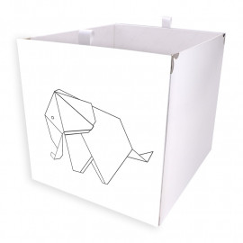 Kallax Box Geometric Elefant 
