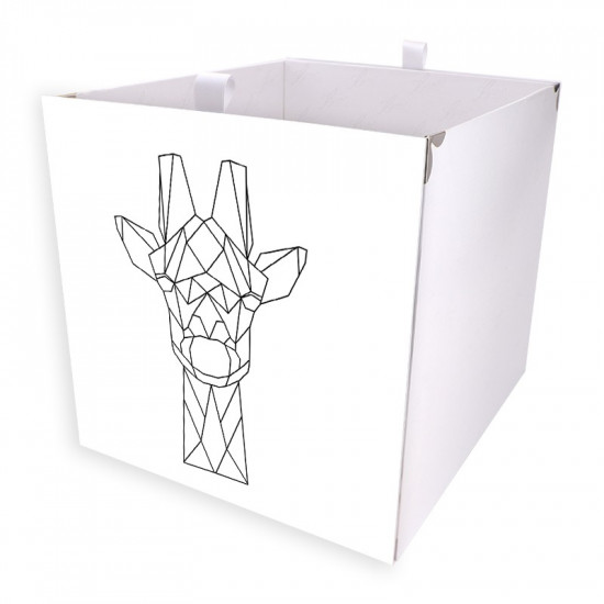 Kallax Box Geometric Giraffe  Kallax Box Geometric Giraffe
