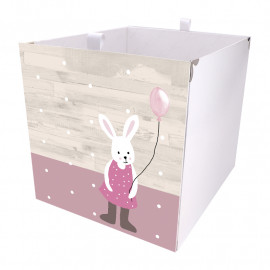 Kallax Box Häschen Mädchen Rosa  Kallax Box Häschen Mädchen Rosa