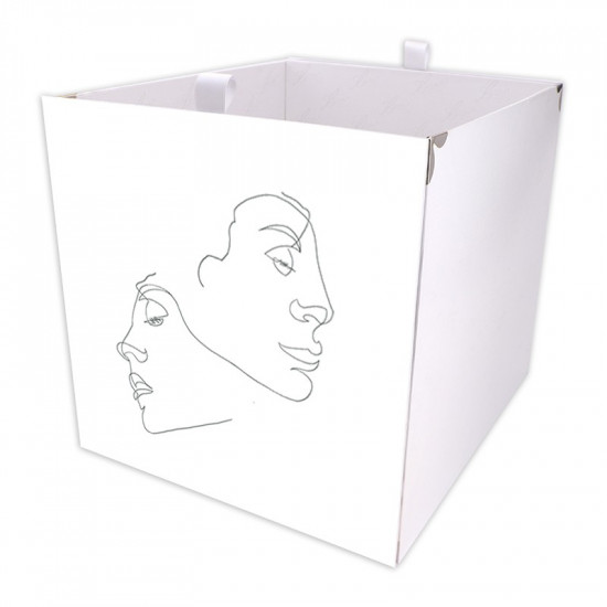 Kallax Box Line Art Face  Kallax Box Line Art Face