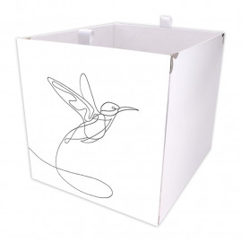 Kallax Box Line Art Kolibri  Kallax Box Line Art Kolibri