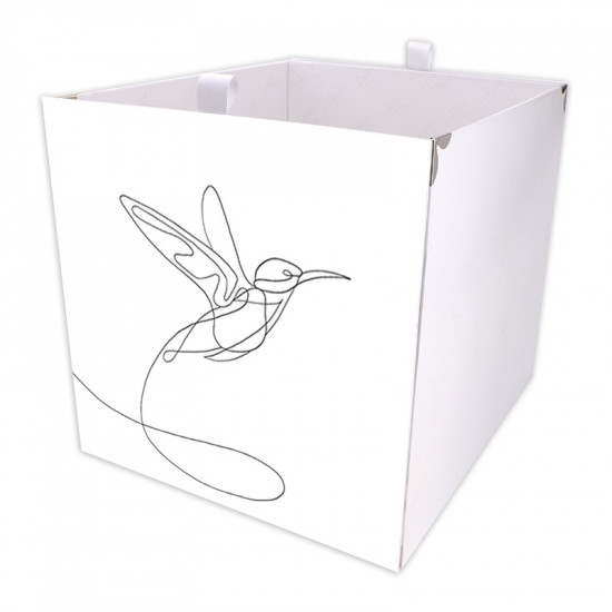 Kallax Box Line Art Kolibri 