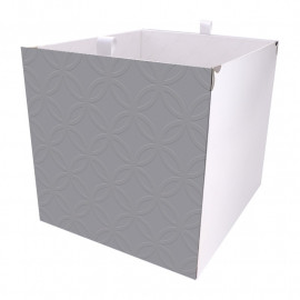 Kallax Box Ornamente Grau  Kallax Box Ornamente Grau