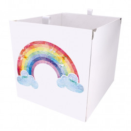 Kallax Box Regenbogen  Kallax Box Regenbogen