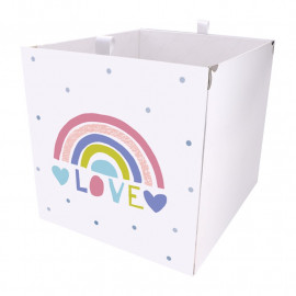 Kallax Box Regenbogen Love  Kallax Box Regenbogen Love