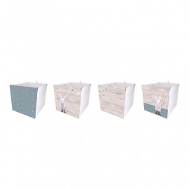 Kallax Box Set Häschen (4 Boxen)