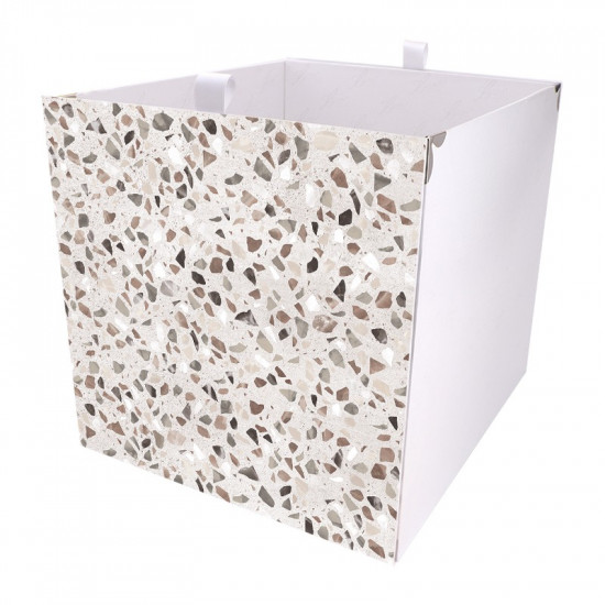 Kallax Box Terrazzo Grau 02 