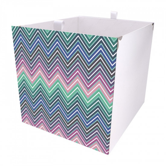 Kallax Box Zacken Bunt 