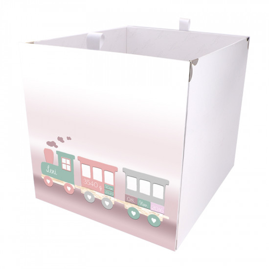 Kallax Box Zug personalisiert  Kallax Box Zug personalisiert